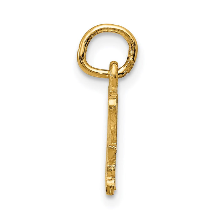 Million Charms 14K Yellow Gold Themed Baby Sister Charm