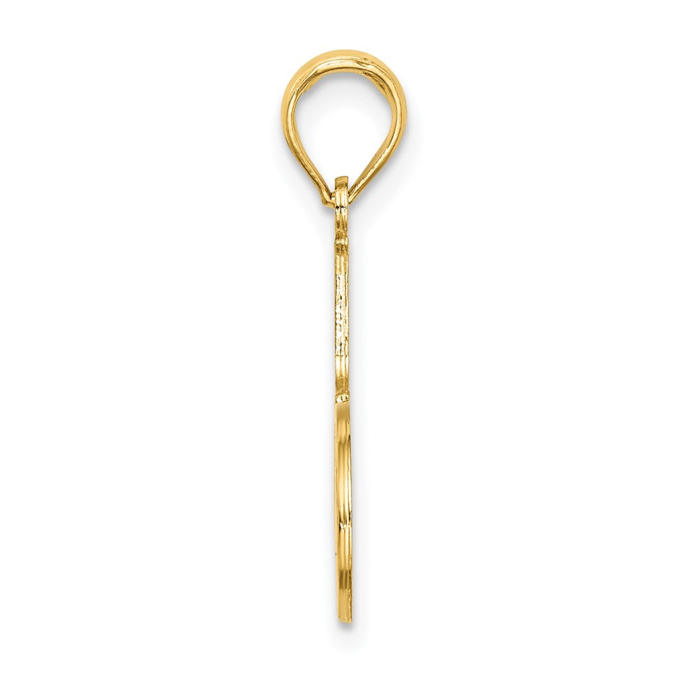 Million Charms 14K Yellow Gold Themed #1 Mother Charm