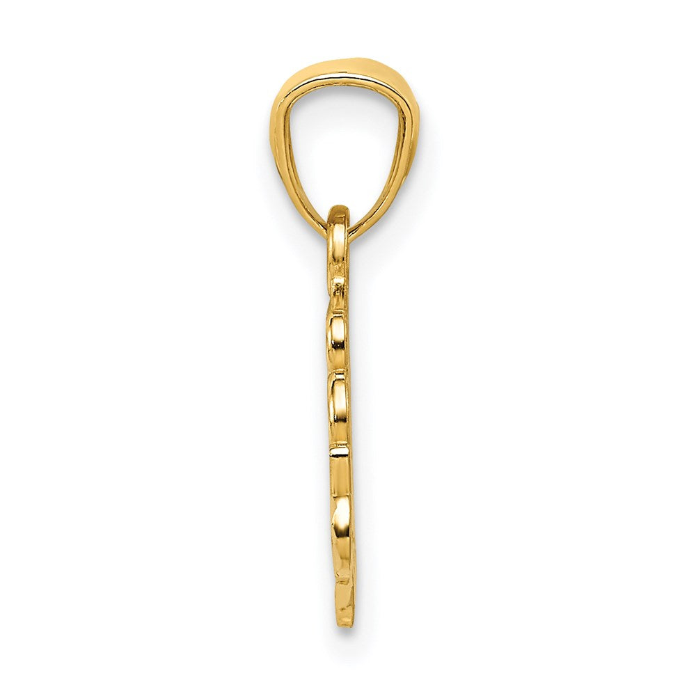 Million Charms 14K Yellow Gold Themed D/C#1 Grandma Pendant
