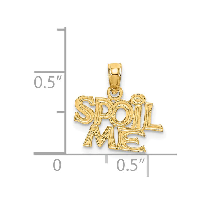 Million Charms 14K Yellow Gold Themed Spoil Me Charm