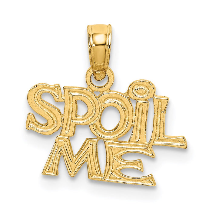 Million Charms 14K Yellow Gold Themed Spoil Me Charm