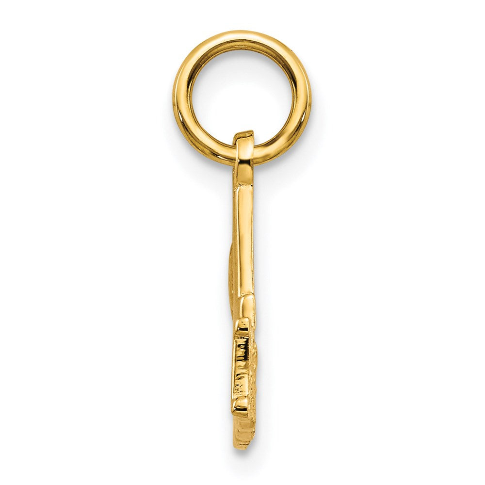 Million Charms 14K Yellow Gold Themed #1 Mom Charm