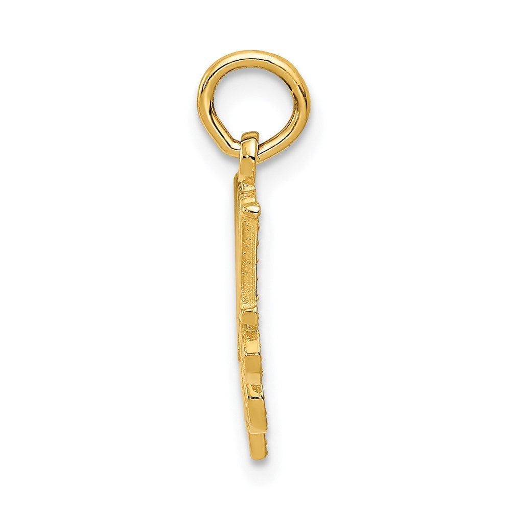 Million Charms 14K Yellow Gold Themed Mom Charm