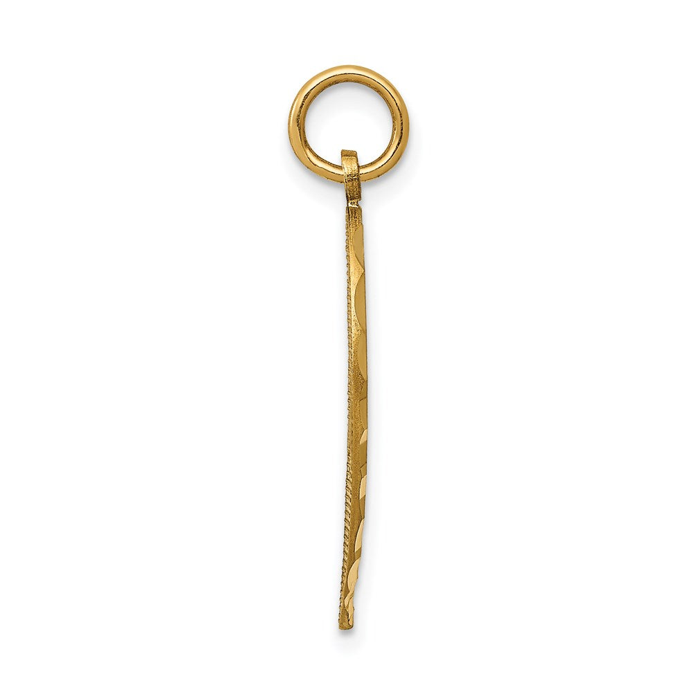 Million Charms 14K Yellow Gold Themed Best Friend 2-Piece Charm