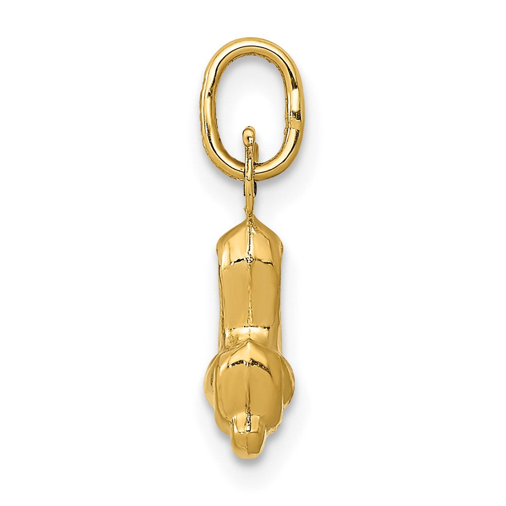 Million Charms 14K Yellow Gold Themed Duck Charm