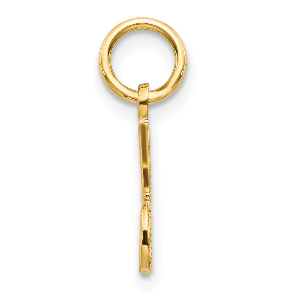 Million Charms 14K Yellow Gold Themed #1 Dad Charm