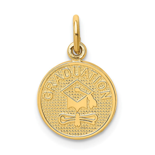 Million Charms 14K Yellow Gold Themed Graduation Charm