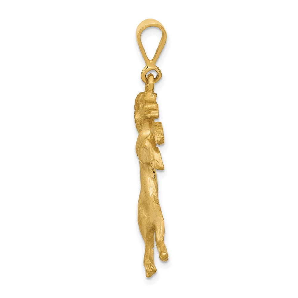 Million Charms 14K Yellow Gold Themed Aries Zodiac Charm