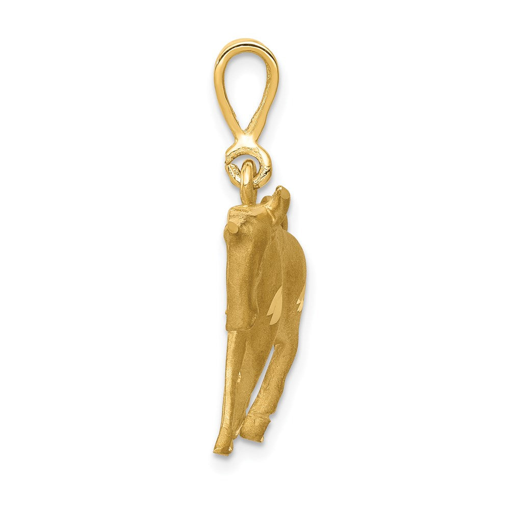 Million Charms 14K Yellow Gold Themed Taurus Zodiac Charm