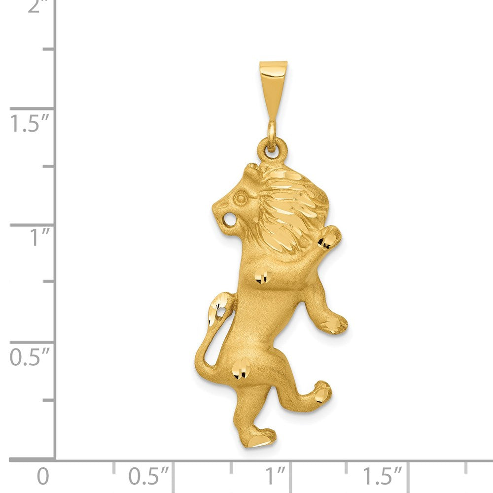 Million Charms 14K Yellow Gold Themed Leo Zodiac Charm