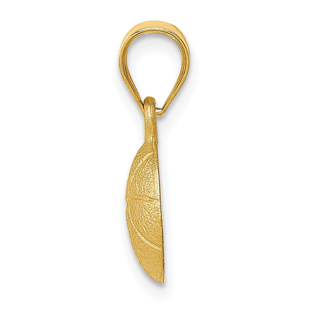 Million Charms 14K Yellow Gold Themed Sports Basketball Charm