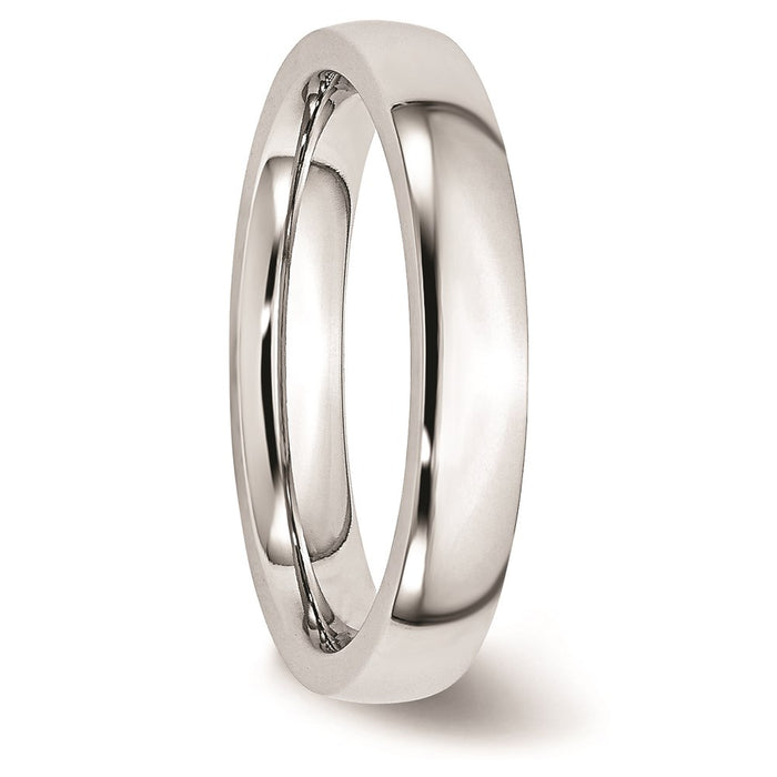 Unisex Fashion Jewelry, Chisel Brand Cobalt Polished 4mm Ring Band