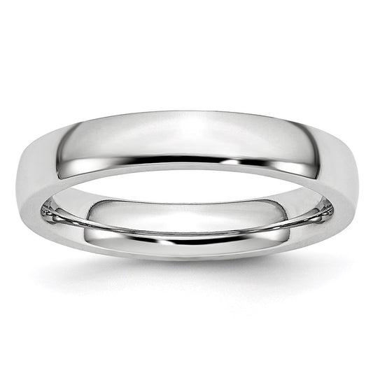 Unisex Fashion Jewelry, Chisel Brand Cobalt Polished 4mm Ring Band
