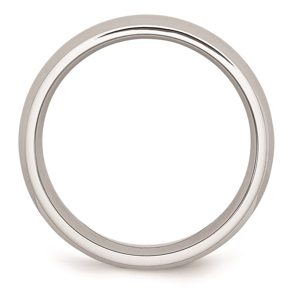 Unisex Fashion Jewelry, Chisel Brand Cobalt Polished 7mm Ring Band