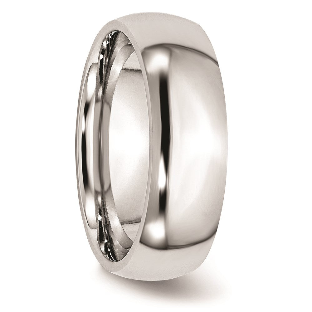 Unisex Fashion Jewelry, Chisel Brand Cobalt Polished 7mm Ring Band