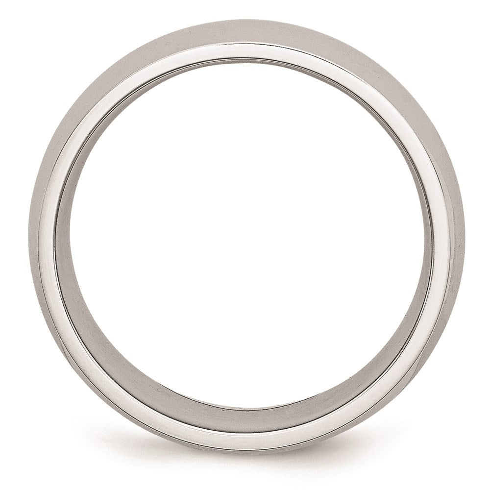 Unisex Fashion Jewelry, Chisel Brand Cobalt Polished 8mm Ring Band