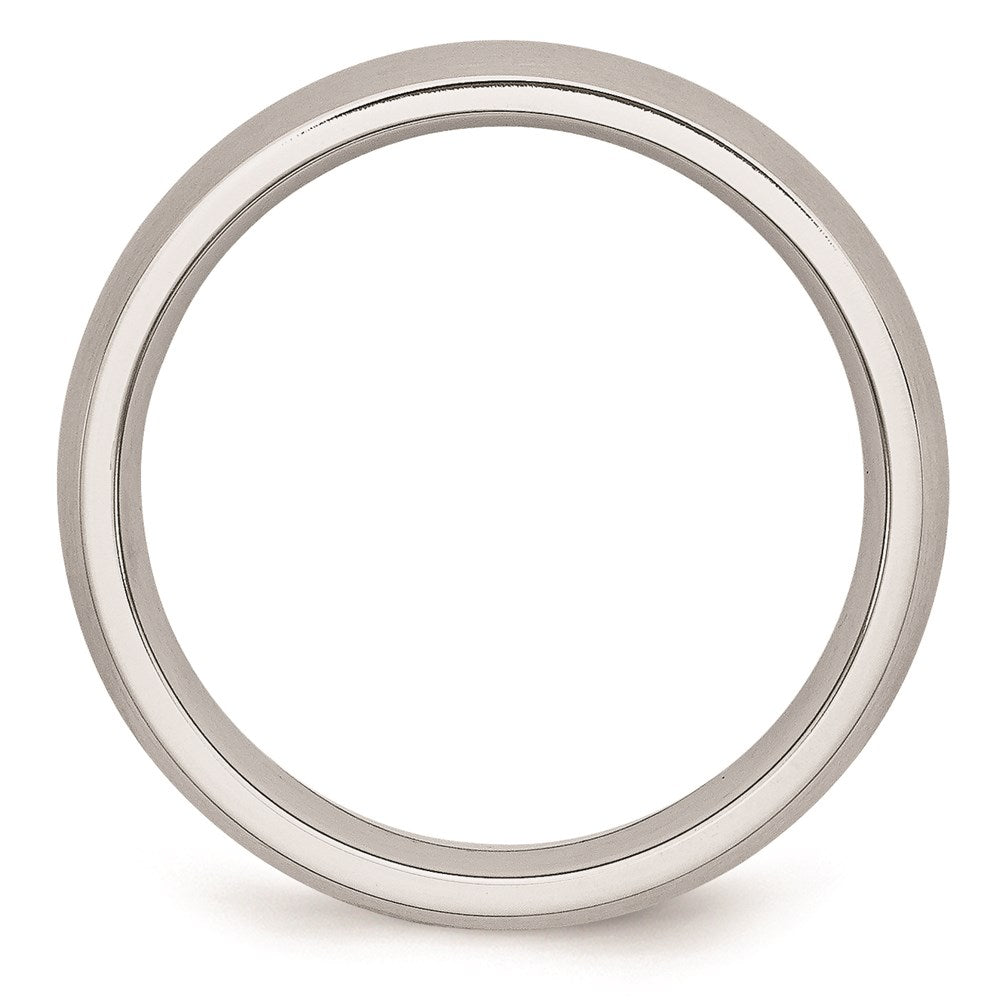 Unisex Fashion Jewelry, Chisel Brand Cobalt Satin 6mm Ring Band