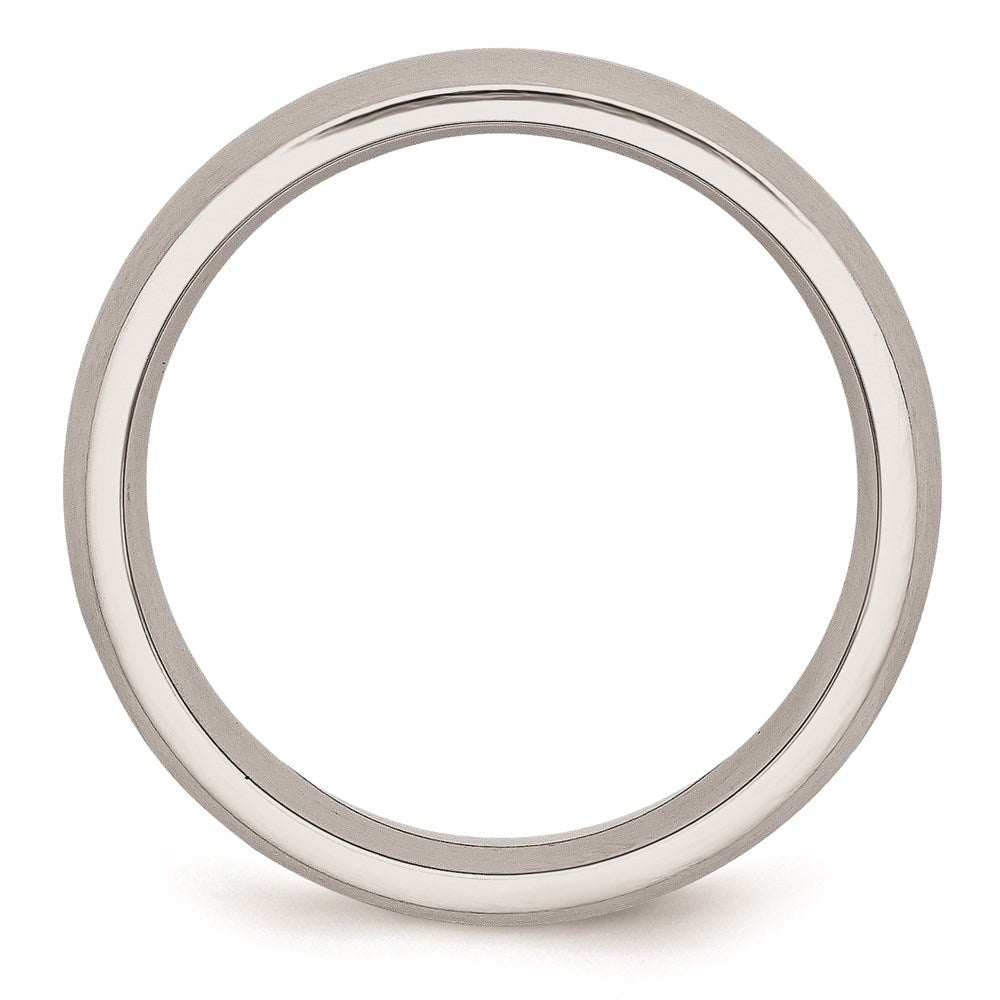 Unisex Fashion Jewelry, Chisel Brand Cobalt Satin 7mm Ring Band