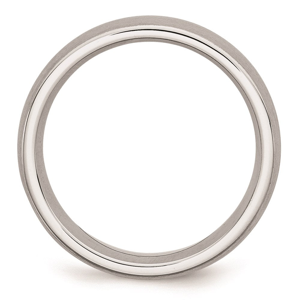 Unisex Fashion Jewelry, Chisel Brand Cobalt Satin 8mm Ring Band