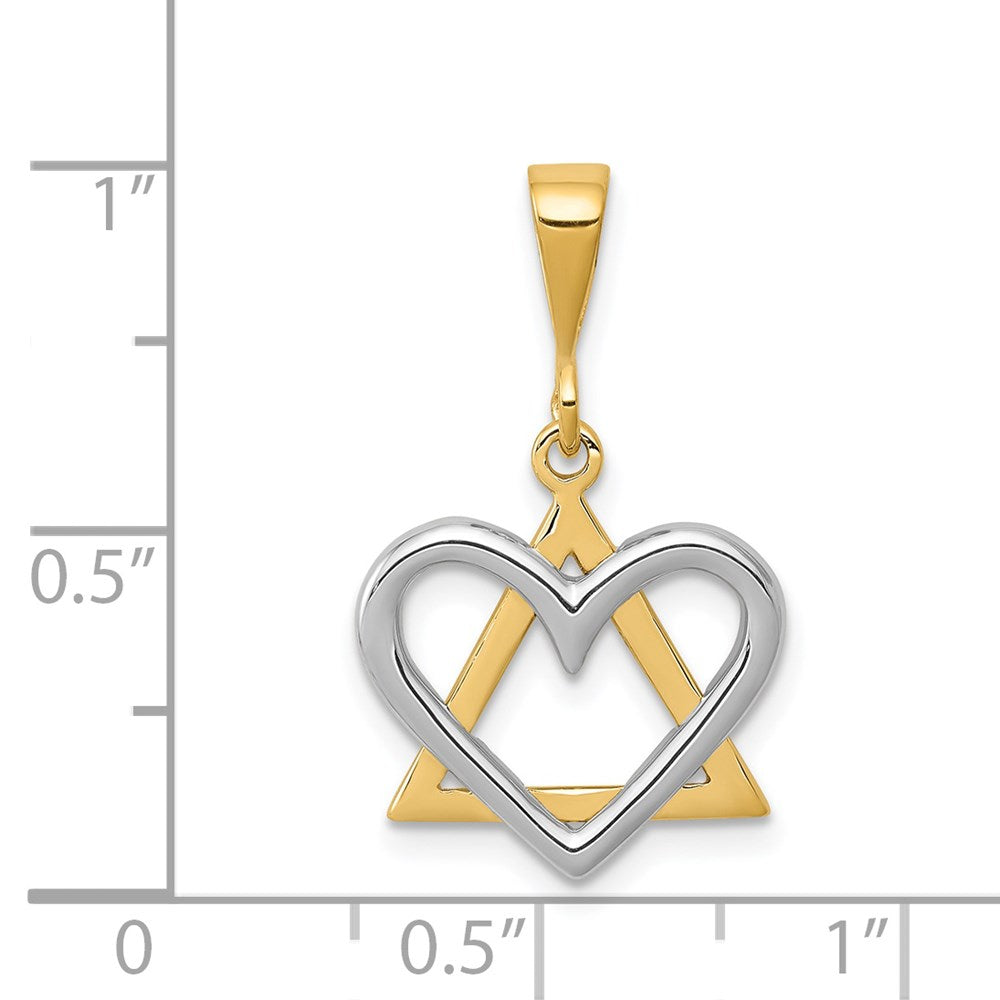 Million Charms 14K Two-Tone Pendant