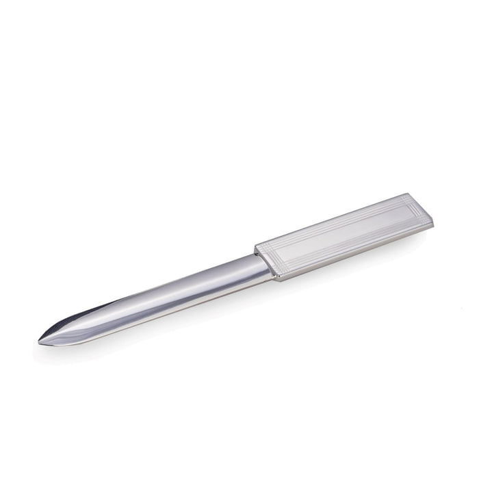 Occasion Gallery Silver Color Silver Plated Letter Opener. 7.5 L x 0.85 W x 0.15 H in.