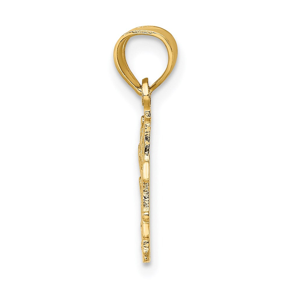 Million Charms 14K Yellow Gold Themed #1 Sweet Heart Charm