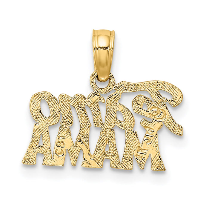 Million Charms 14K Yellow Gold Themed Teamo Mama Charm