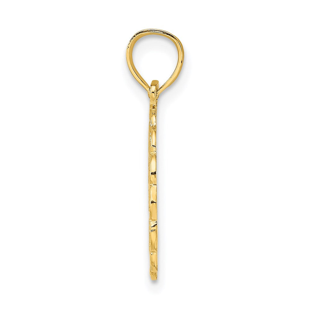 Million Charms 14K Yellow Gold Themed Wife Of The Year Charm
