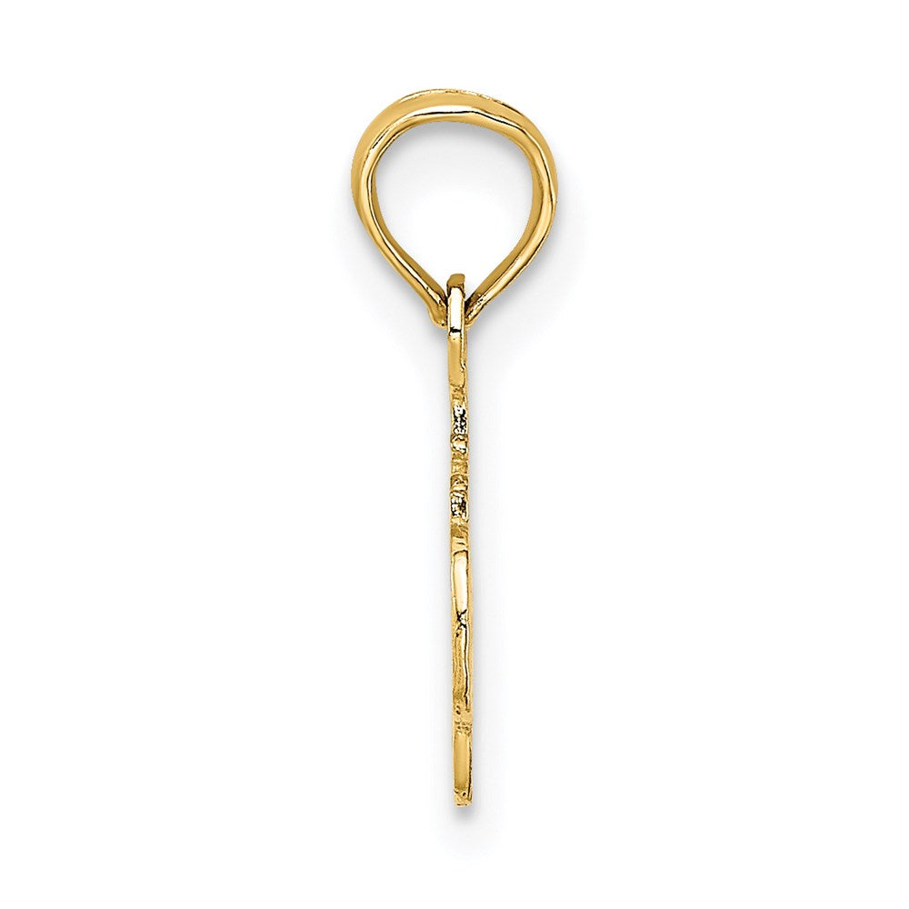 Million Charms 14K Yellow Gold Themed #1 Daughter Charm
