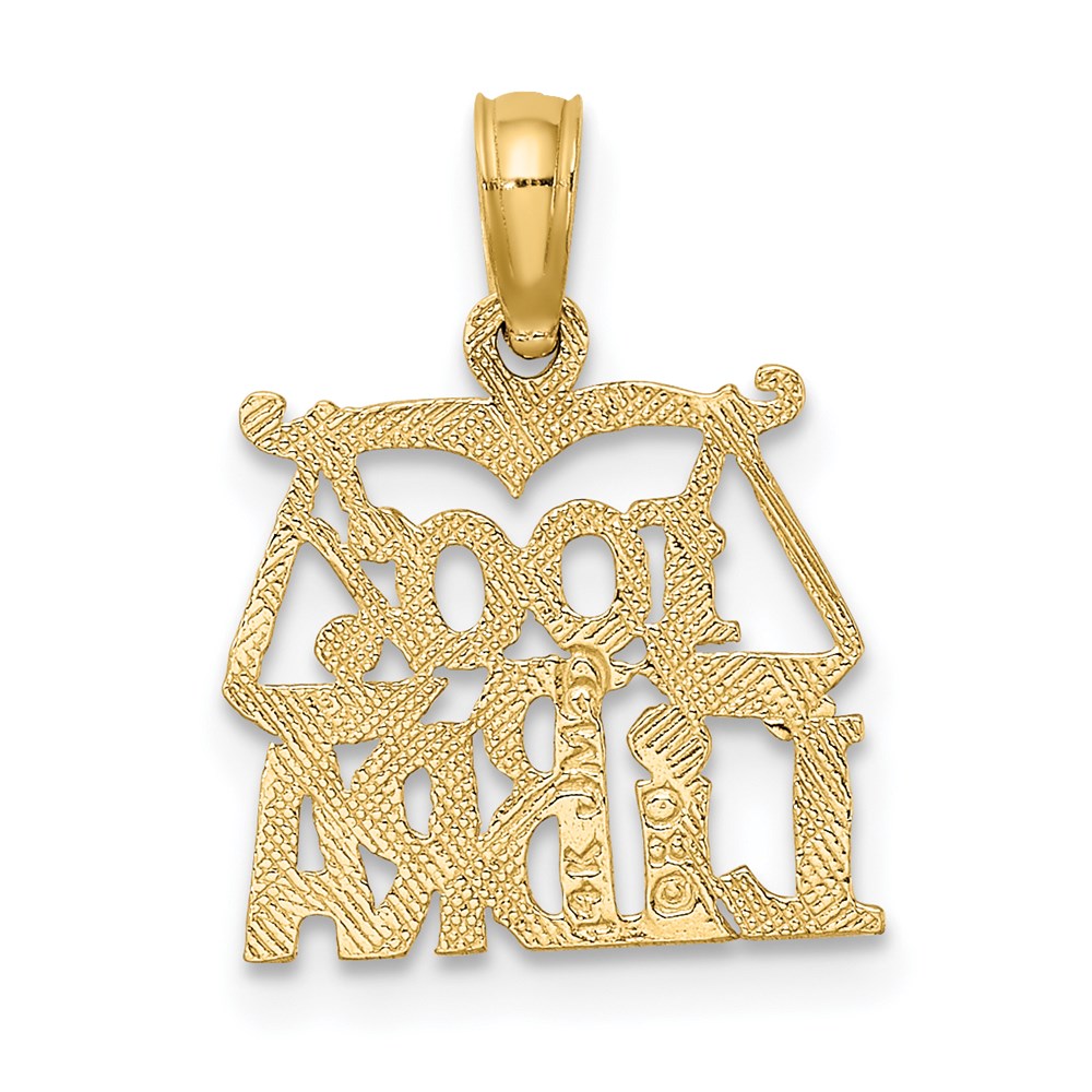 Million Charms 14K Yellow Gold Themed 100% Libra Charm