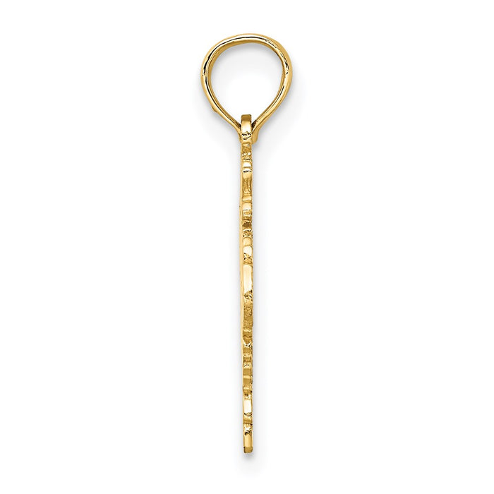 Million Charms 14K Yellow Gold Themed 100% Scorpio Charm