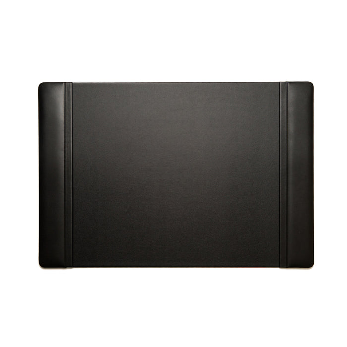 Occasion Gallery Black Color Black Leather 17"x26" Desk Pad. 17.5 L x 26 W x 0.35 H in.
