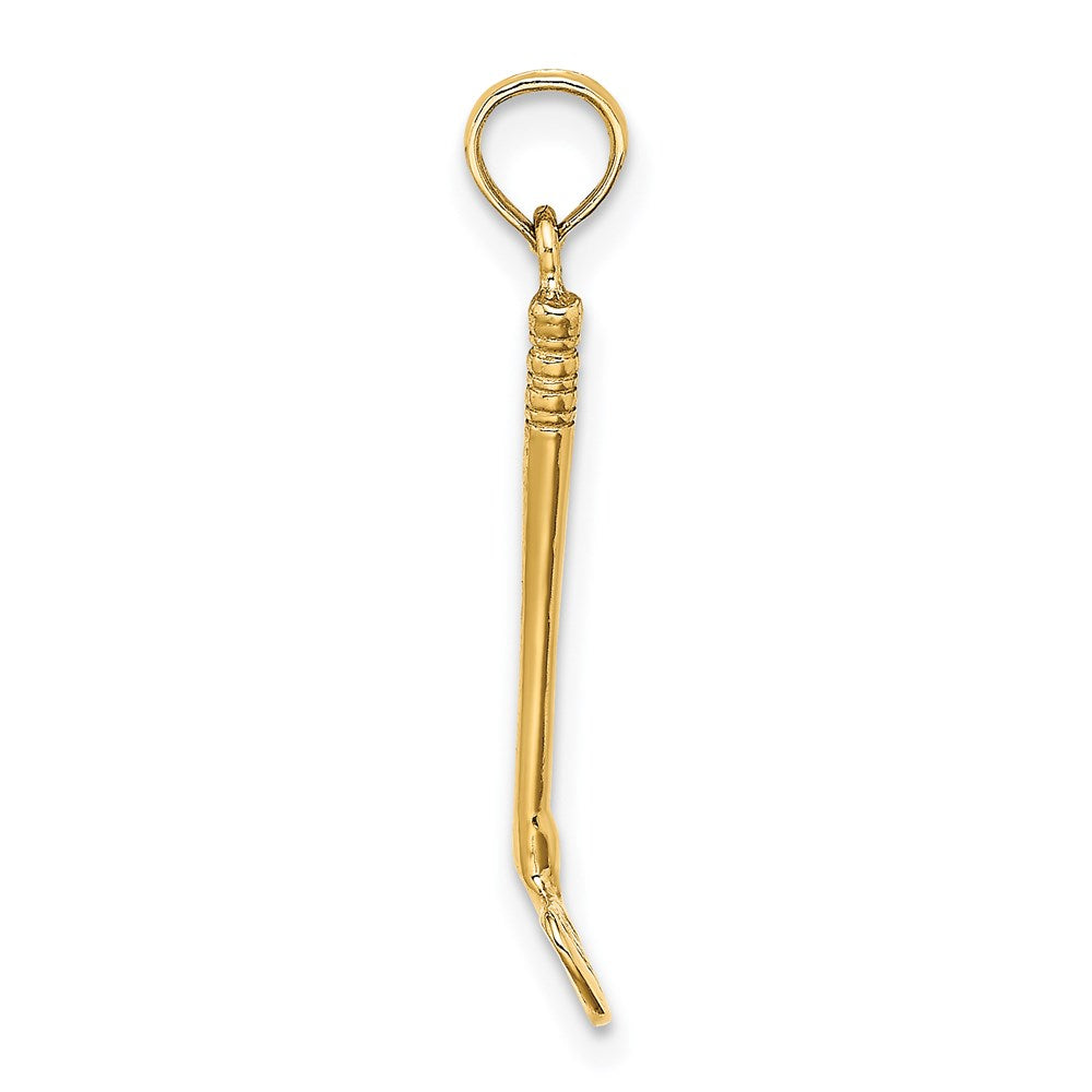 Million Charms 14K Yellow Gold Themed 3-D Club Charm