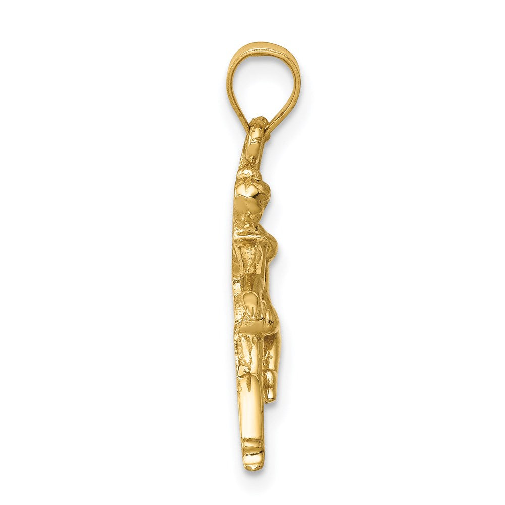 Million Charms 14K Yellow Gold Themed Dancer Pendant