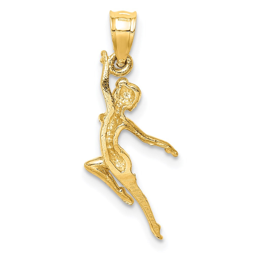 Million Charms 14K Yellow Gold Themed Dancer Pendant