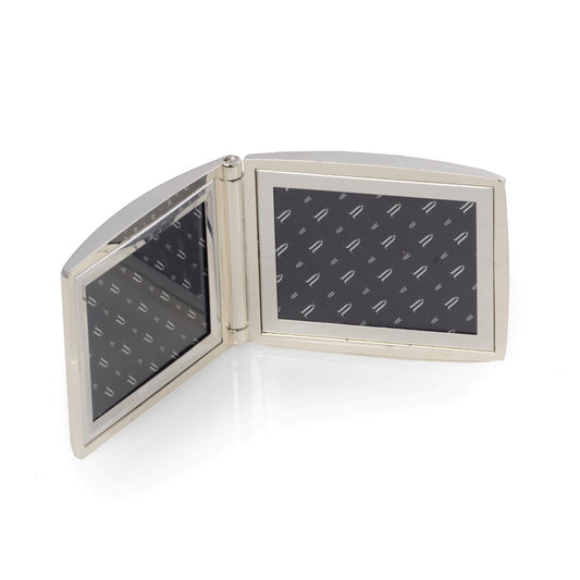 Occasion Gallery Silver Color Silver Plated Perpetual Calendar and 2"x3" Picture Frame with Sold Back. 7.5 L x 0.85 W x 2.85 H in.