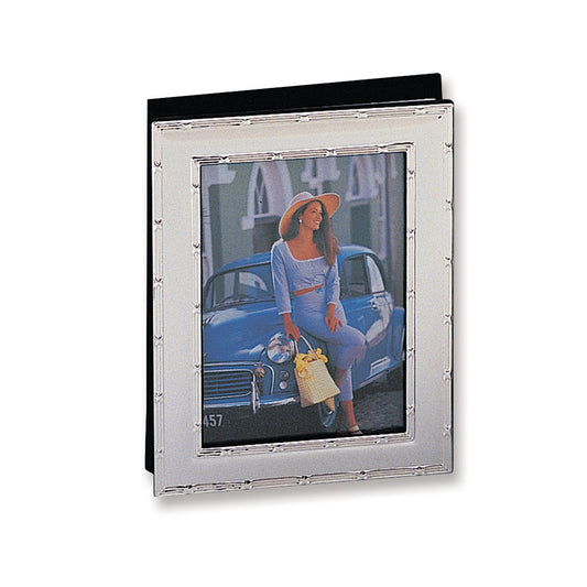 Occasion Gallery Wedding Keepsake Gifts, Silver-plated Reed and Ribbon Holds 36-5x7 Photo Album