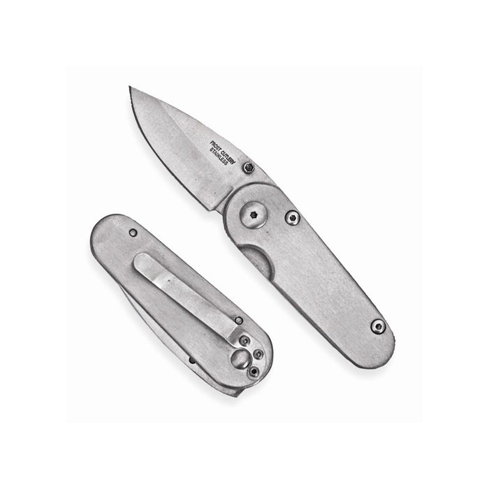Stainless Steel Silver-tone Stud Knife