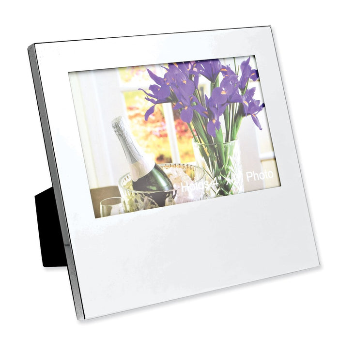 Occasion Gallery Nickel-plated Oversized 4x6 Photo Picture Frame