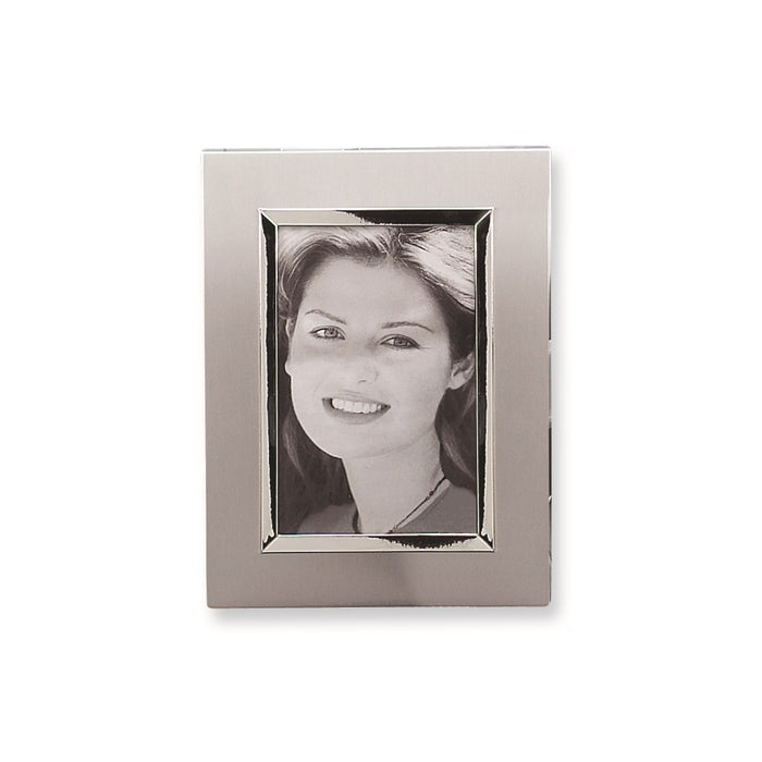 Occasion Gallery Brushed Aluminum 5x7 Photo Picture Frame
