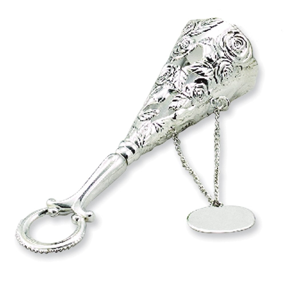 Silver-plated Floral Tussy Mussy
