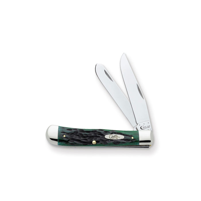 Case Bermuda Green Pocketworn Trapper Knife