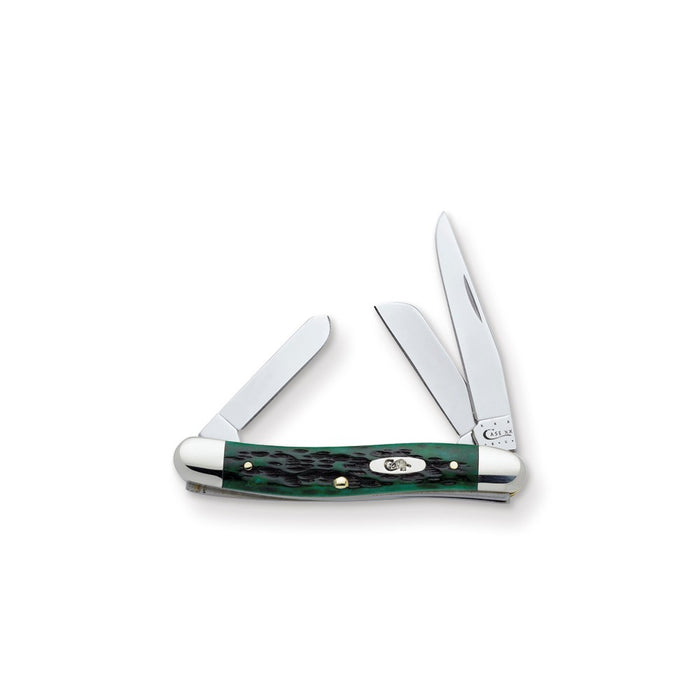 Case Bermuda Green Pocketworn Medium Stockman Knife