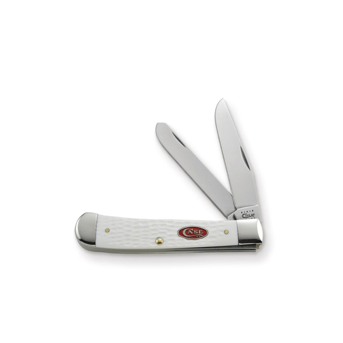 Case White Synthetic SparXX Trapper Knife