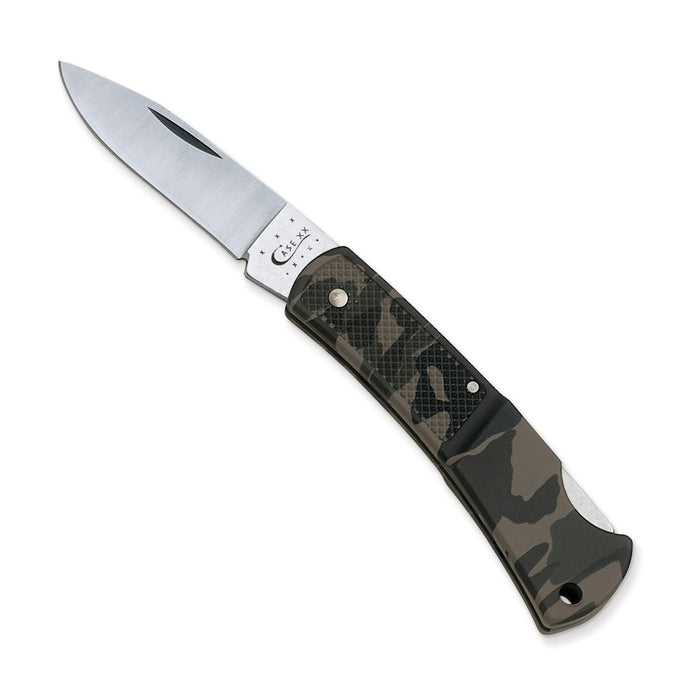 Case Caliber Small Camo Lightweight Zytel Handle Lockback Knife