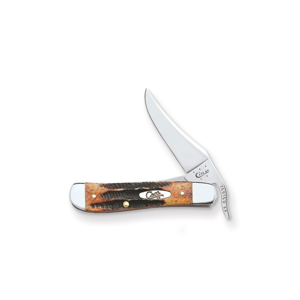 Case Bone Stag RussLock Knife