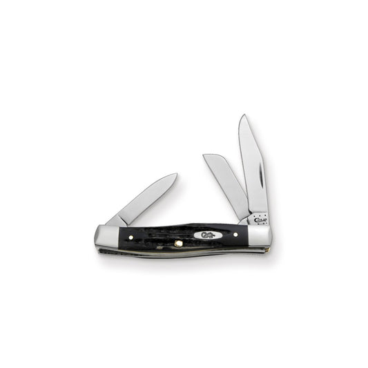 Case Buffalo Horn Medium Stockman Knife