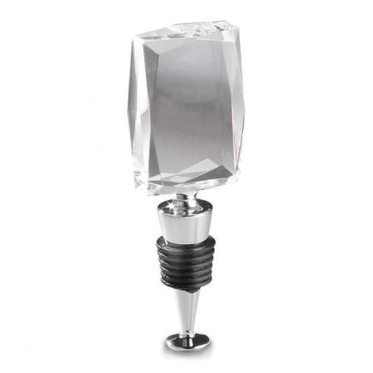 Occasion Gallery®  Optical Crystal Vertical Rectangular Wine Stopper