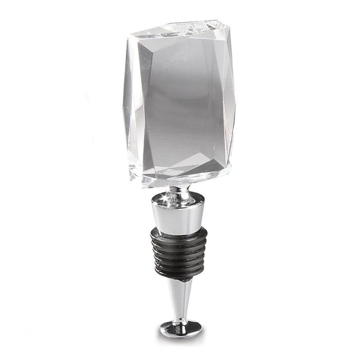 Occasion Gallery®  Optical Crystal Vertical Rectangular Wine Stopper