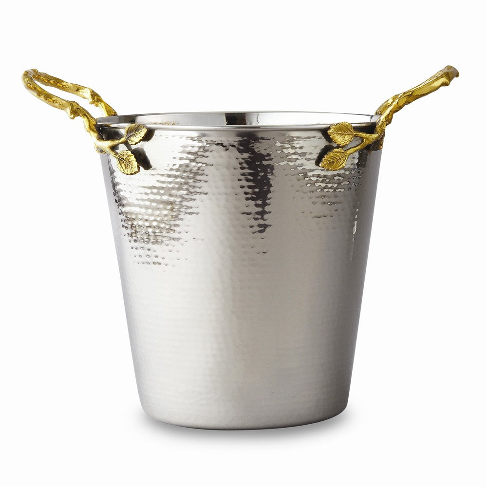 Occasion Gallery®  Stainless Steel Golden Vine Hmmrd Wine Bucket
